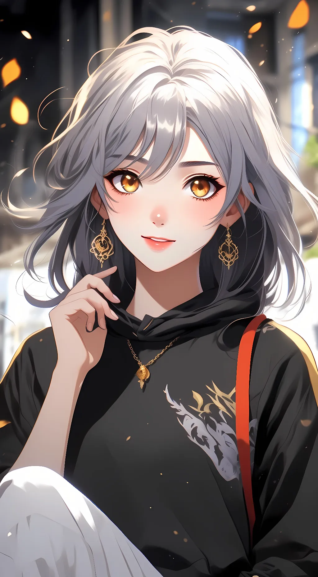 ai character: Michaela background