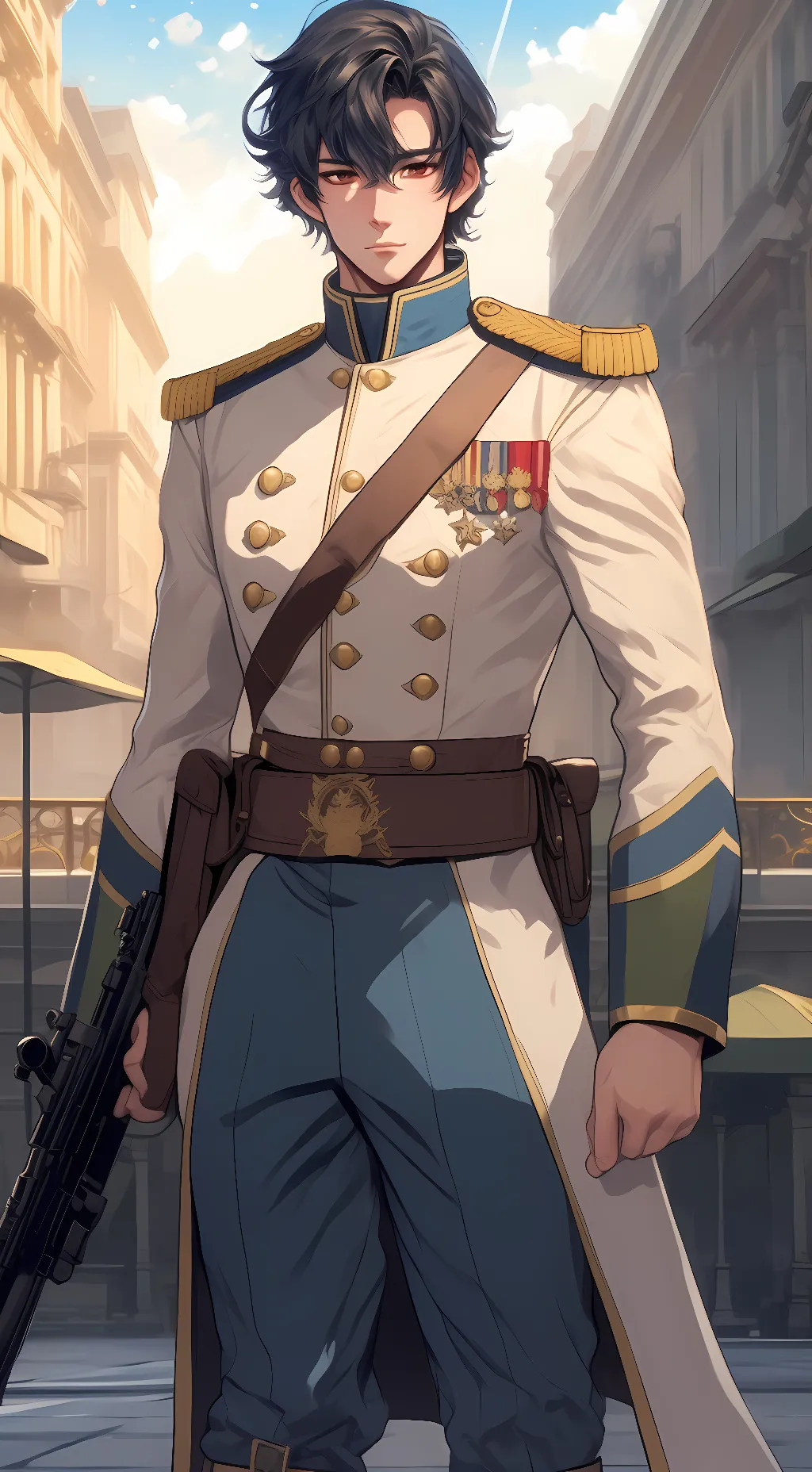 ai character: Lukas background