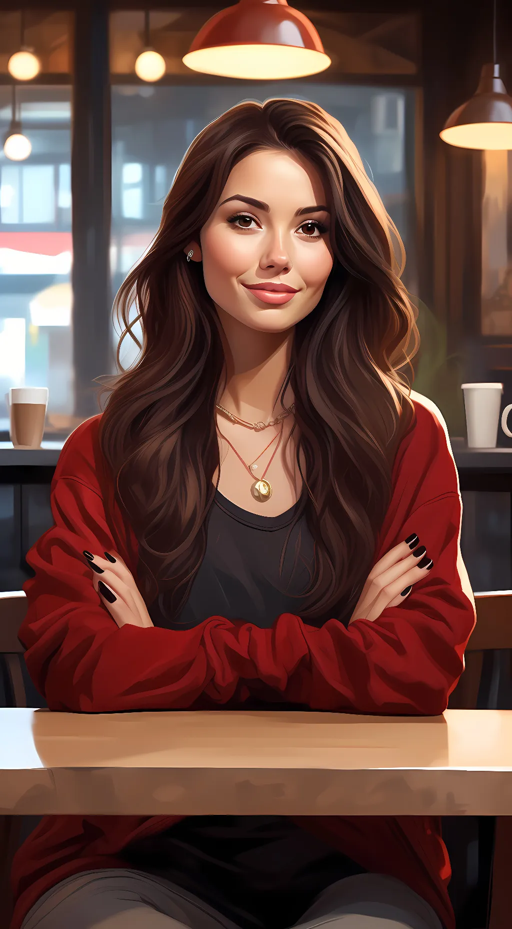 ai character: Tori Vega  background