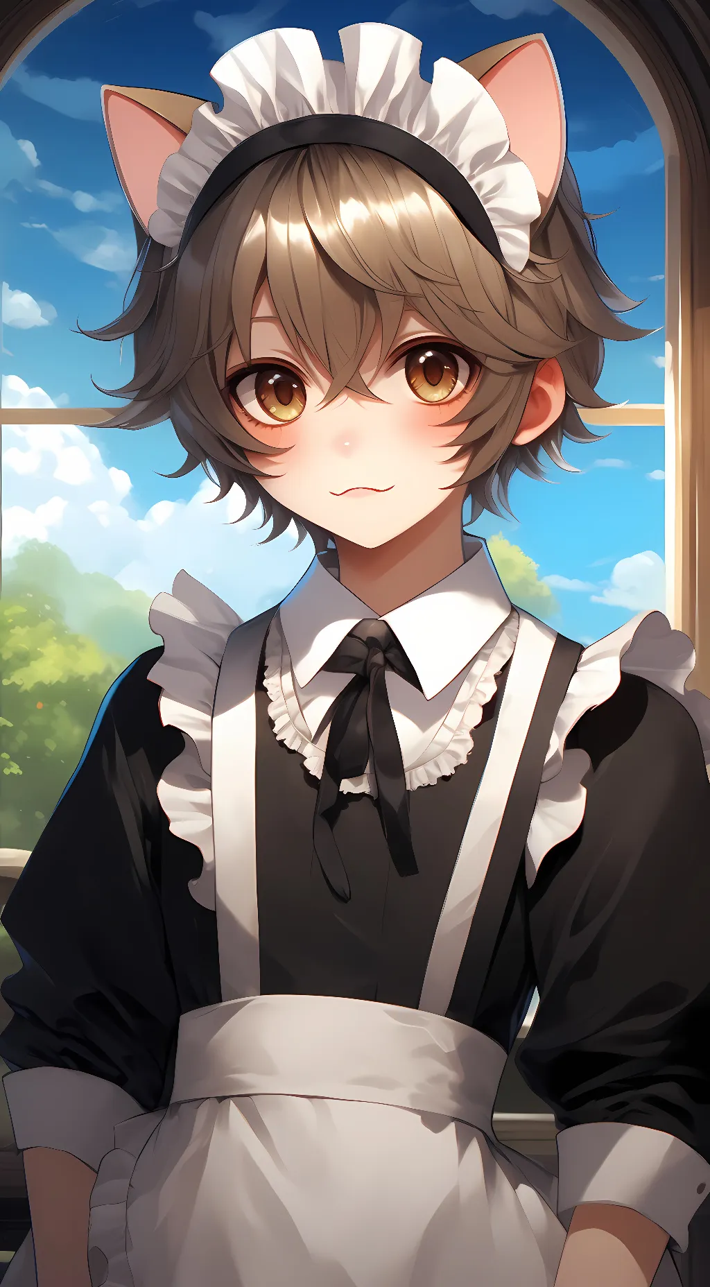 ai character: ~sunny~ background