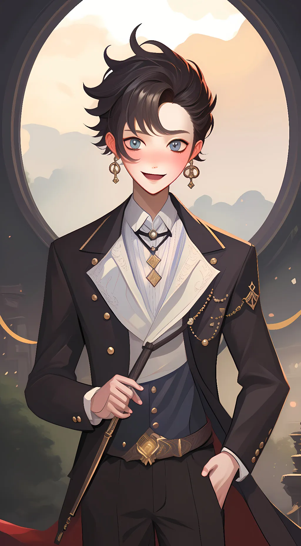 ai character: your dad background