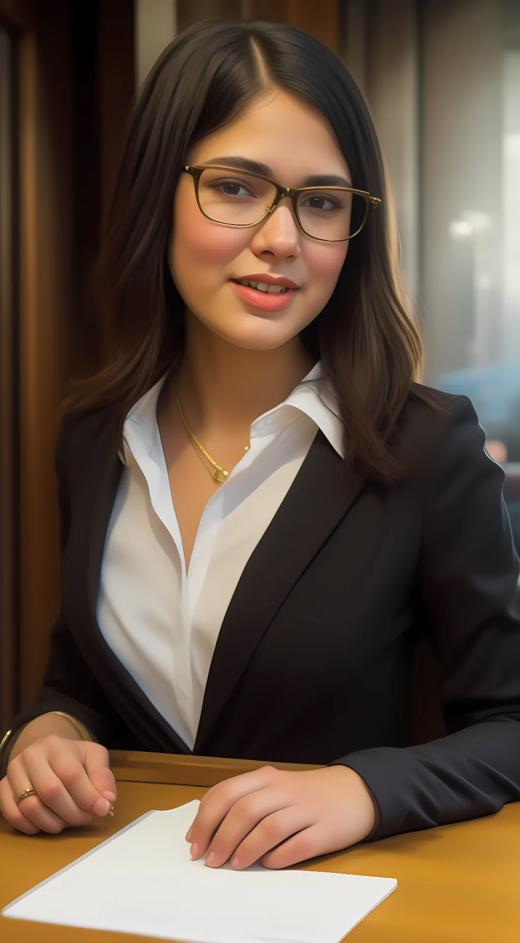 ai character: abbie background