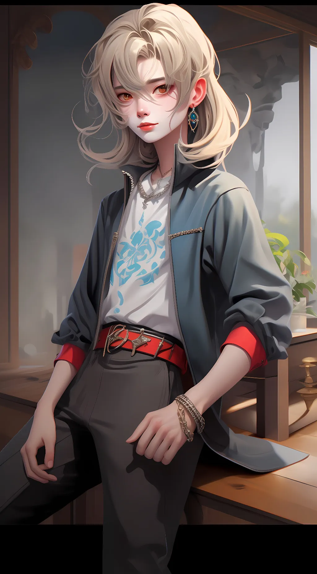 ai character: Ryan Mitchell background