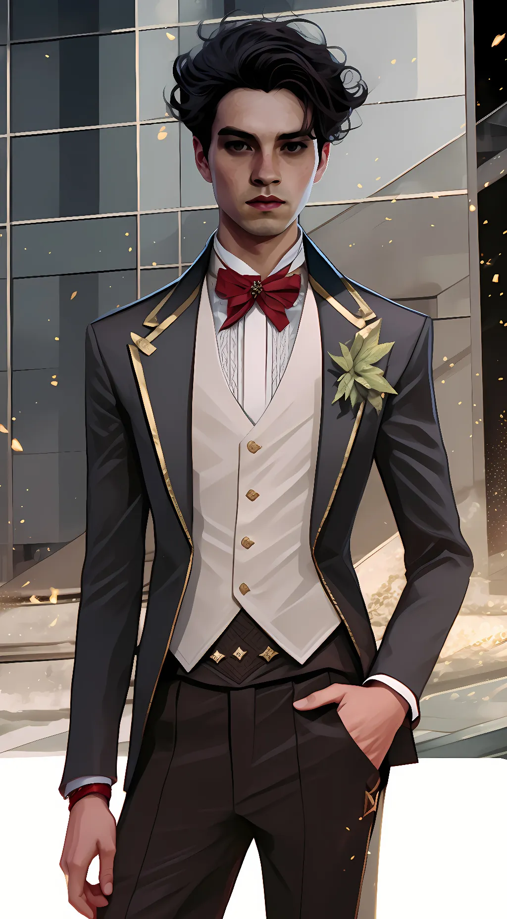 ai character: Mark Heathcliff background