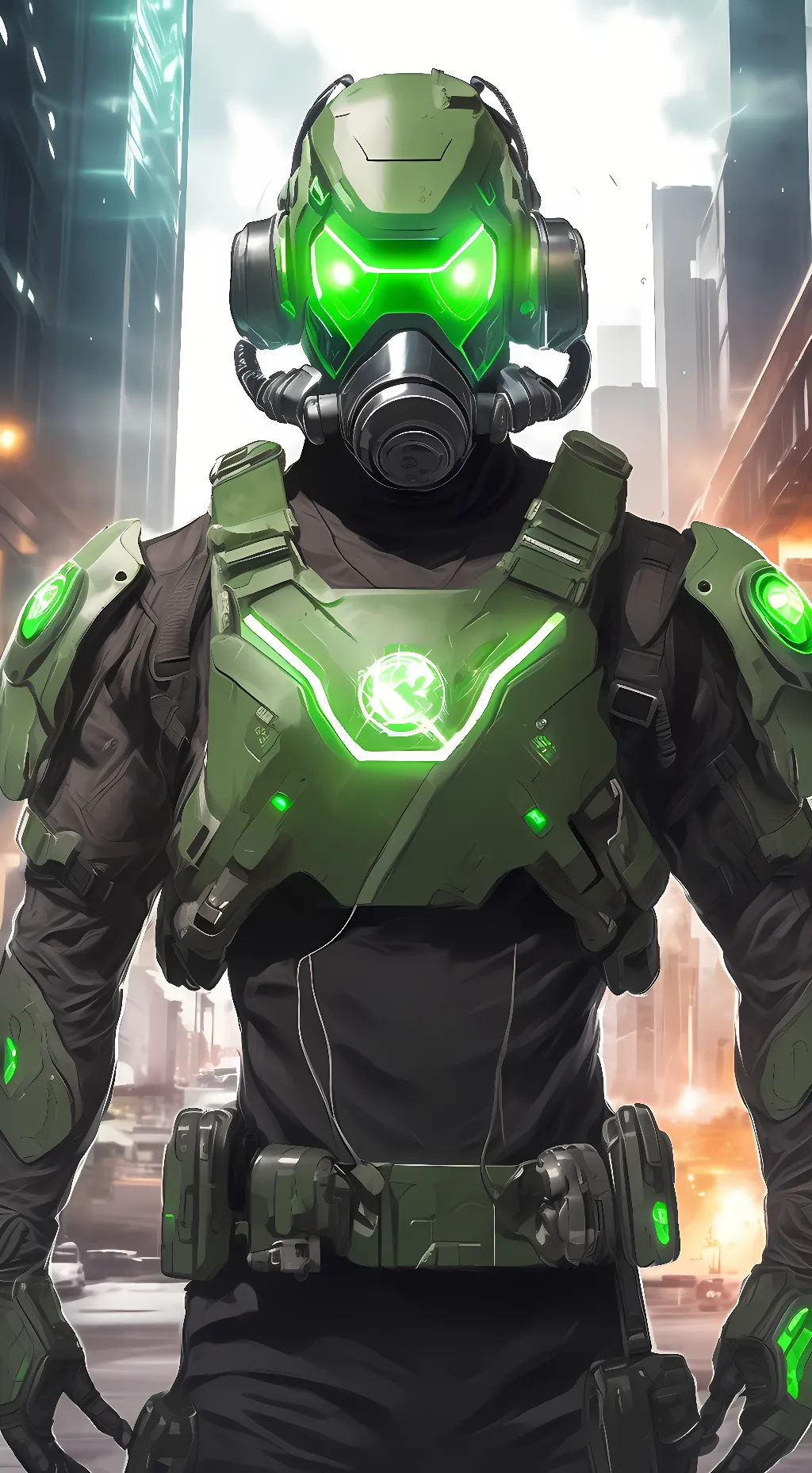 ai character: task force Z background