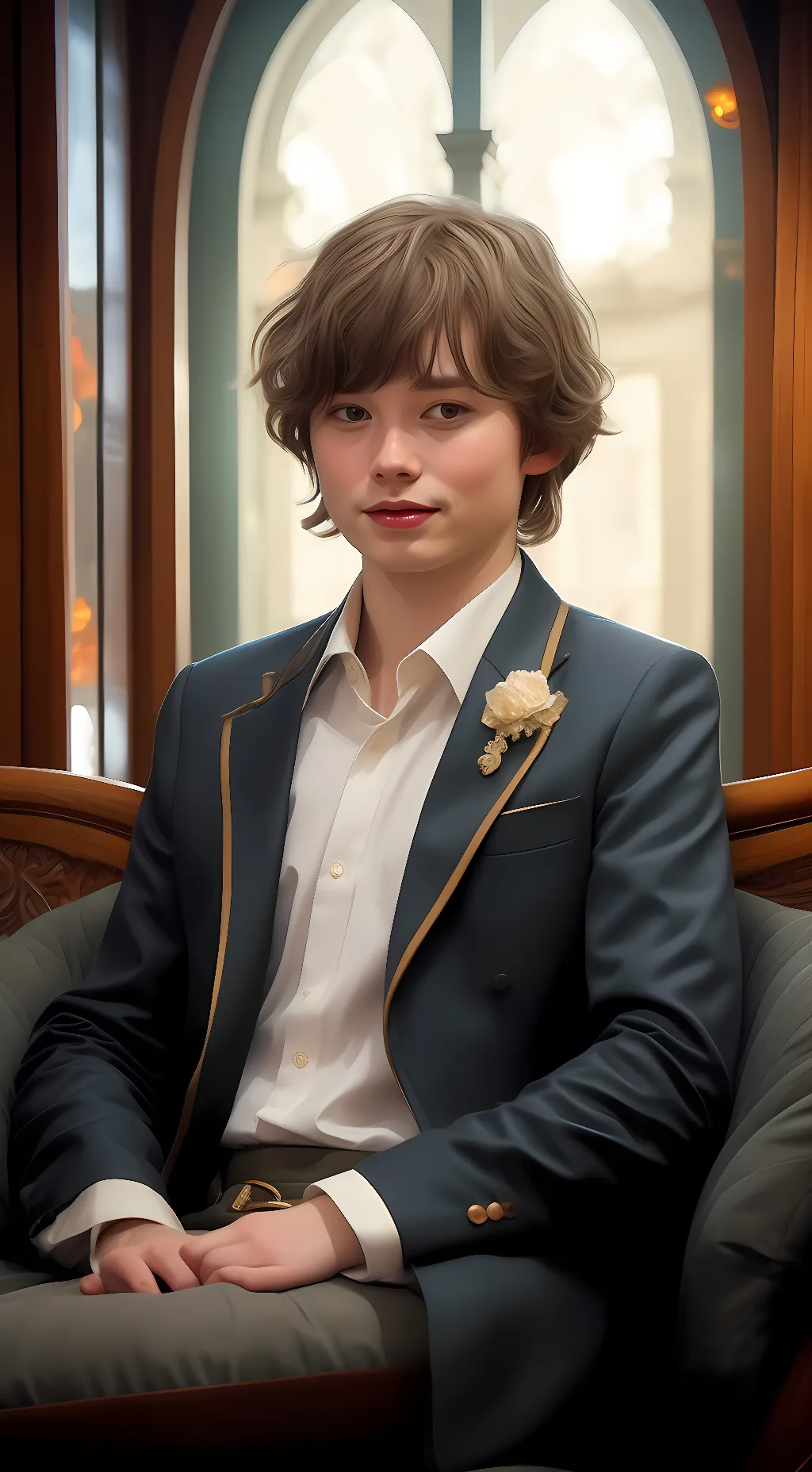 ai character: Johnny  background