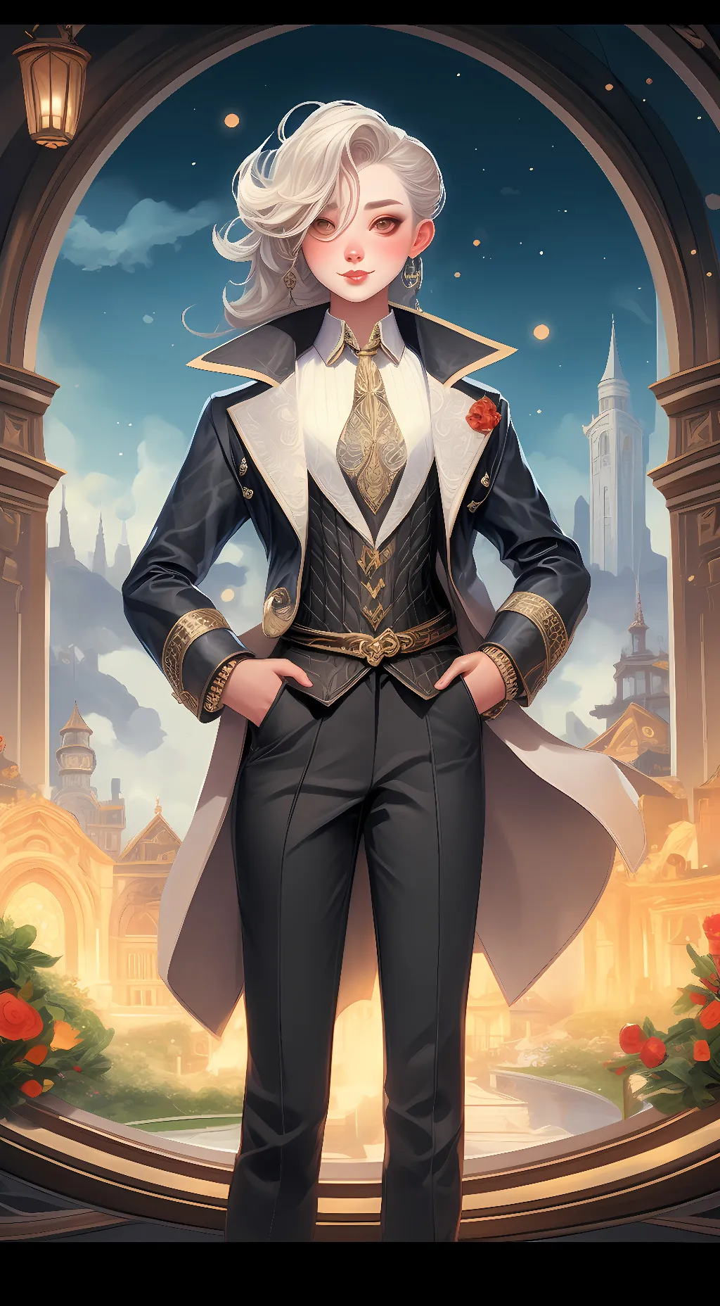 ai character: Lala  background