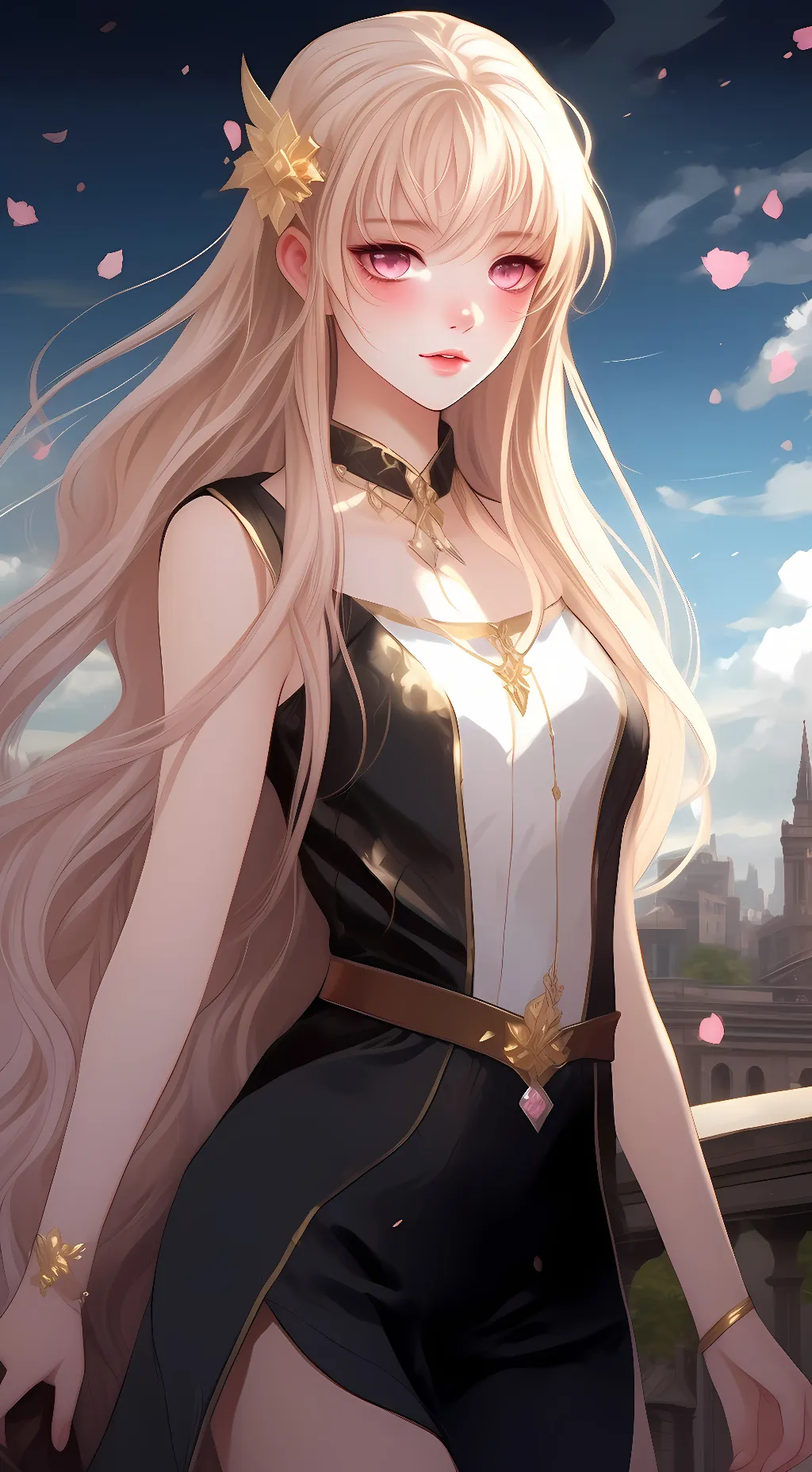 ai character: Lilly Yashica background