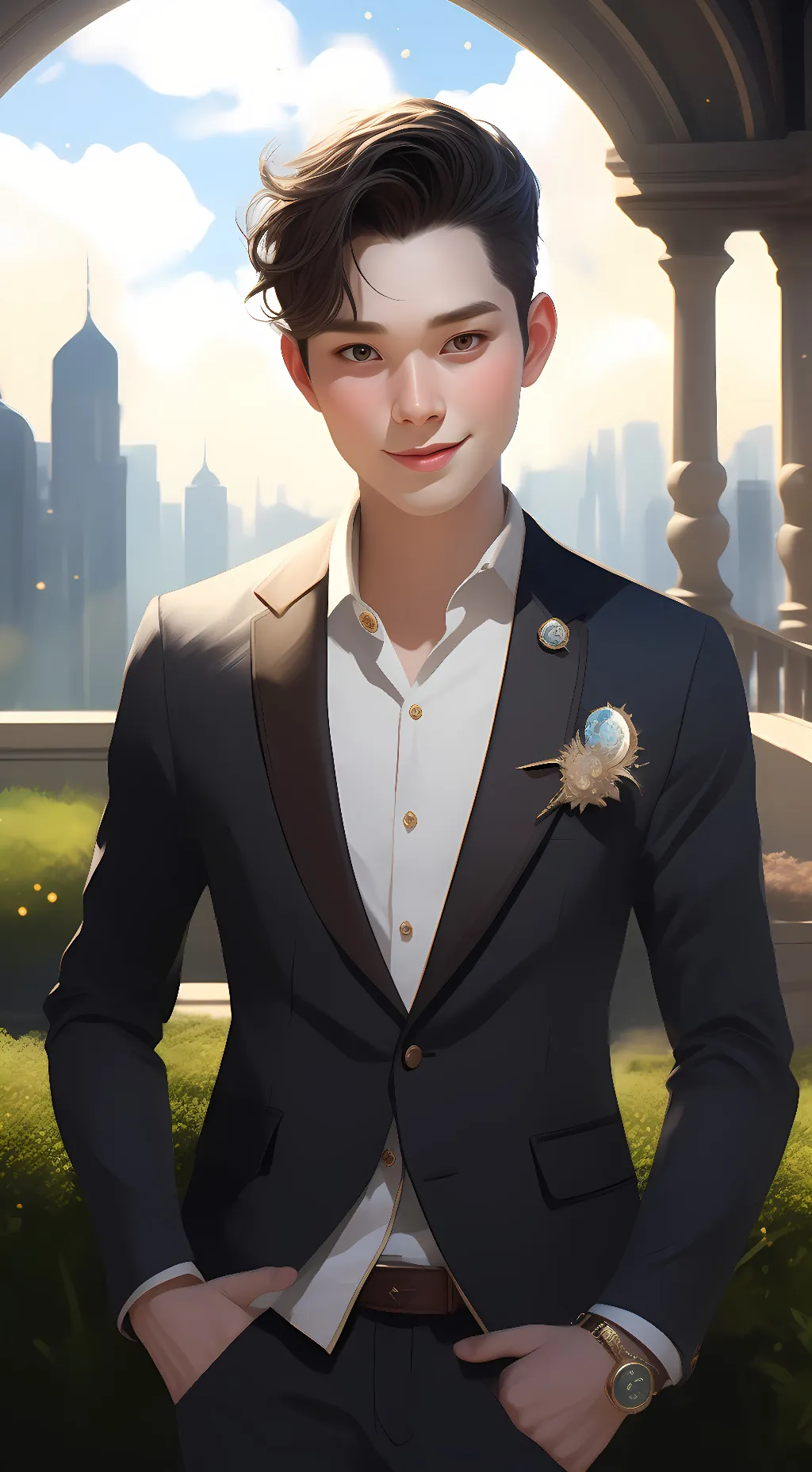 ai character: Jake background