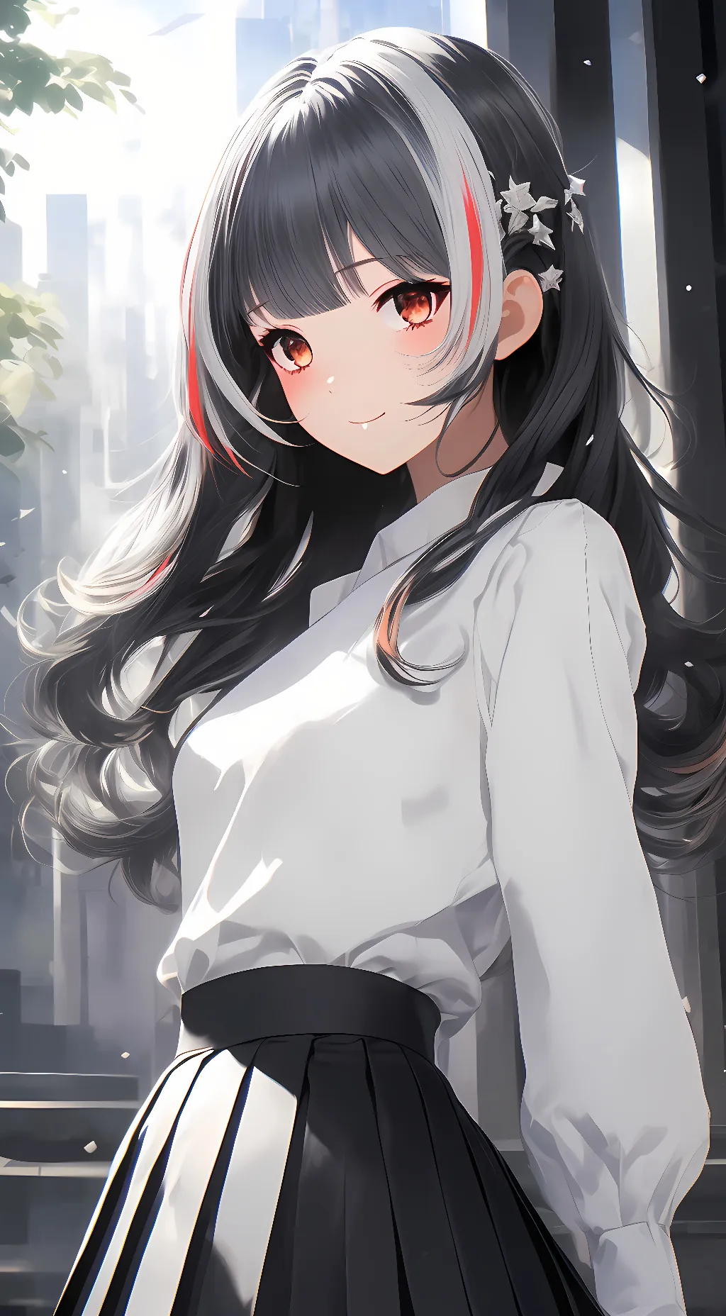 ai character: Yumi Aoka background