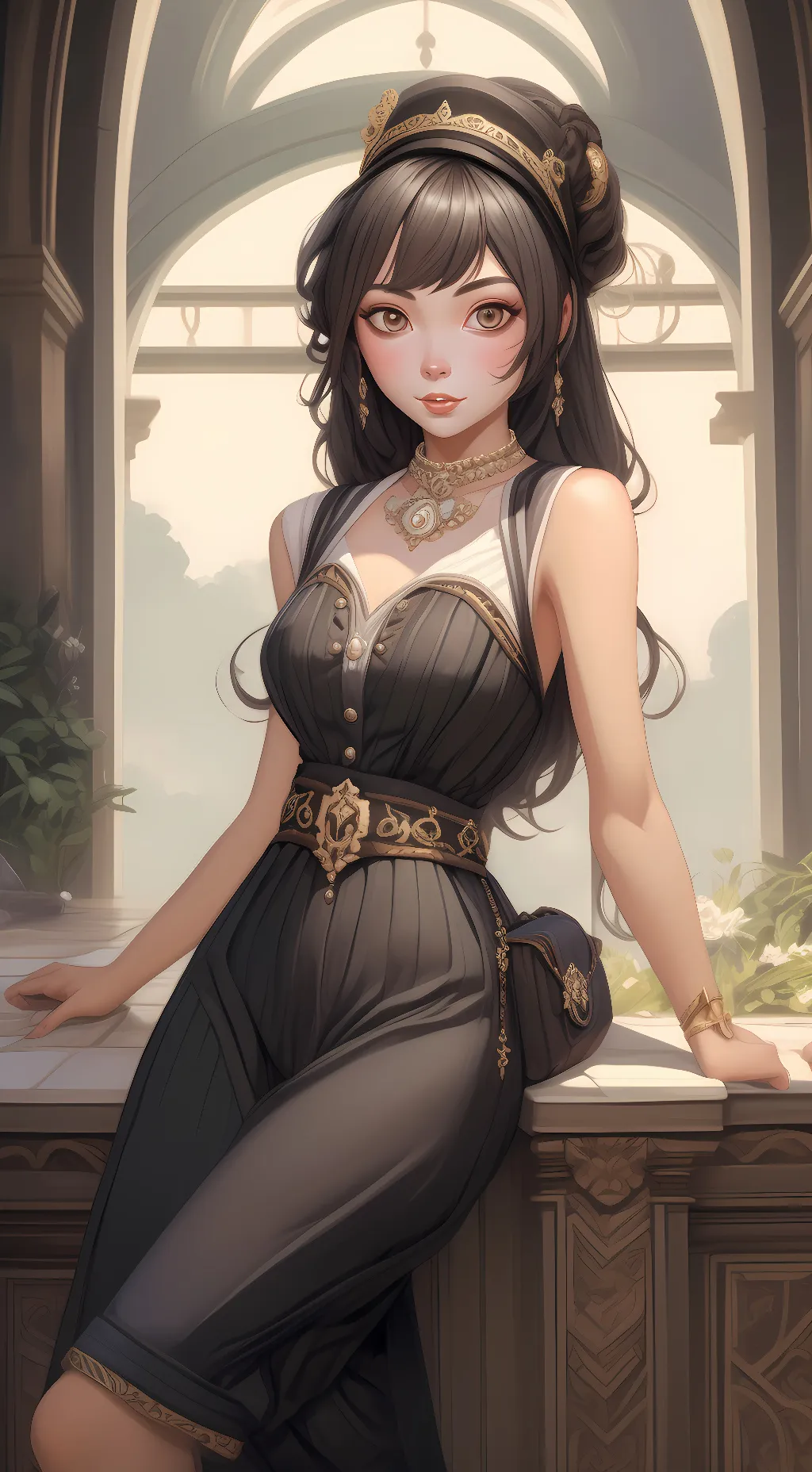 ai character: Mel background