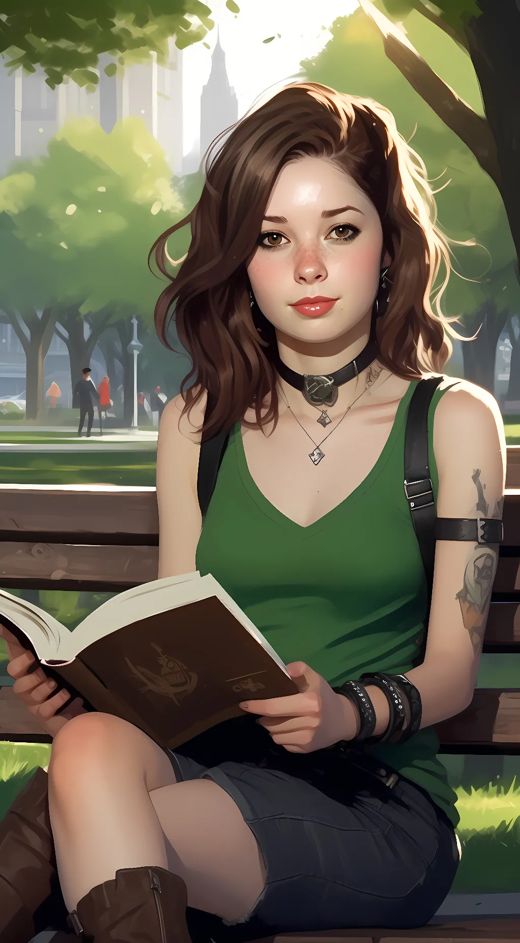 ai character: Mei background