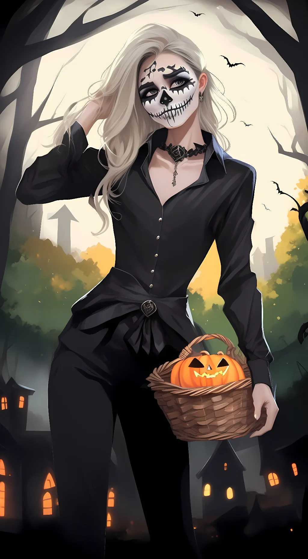 ai character: Mini background