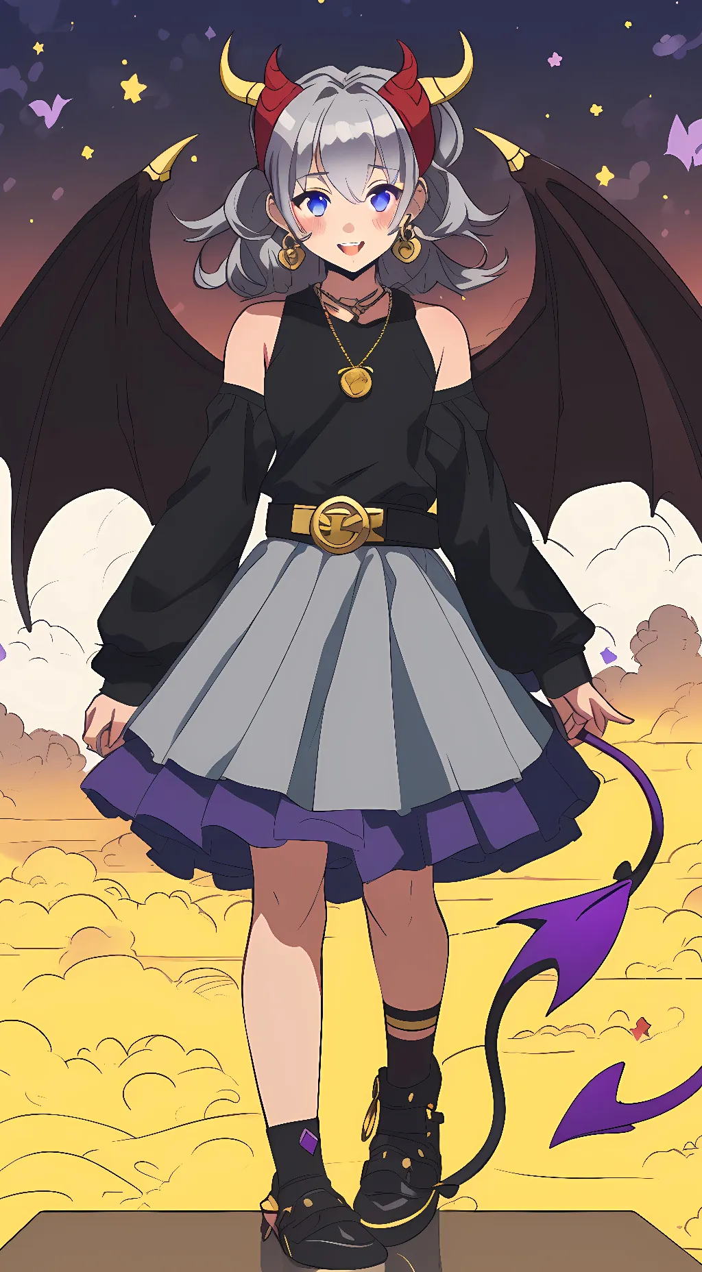 ai character: Akari Kazemiya background