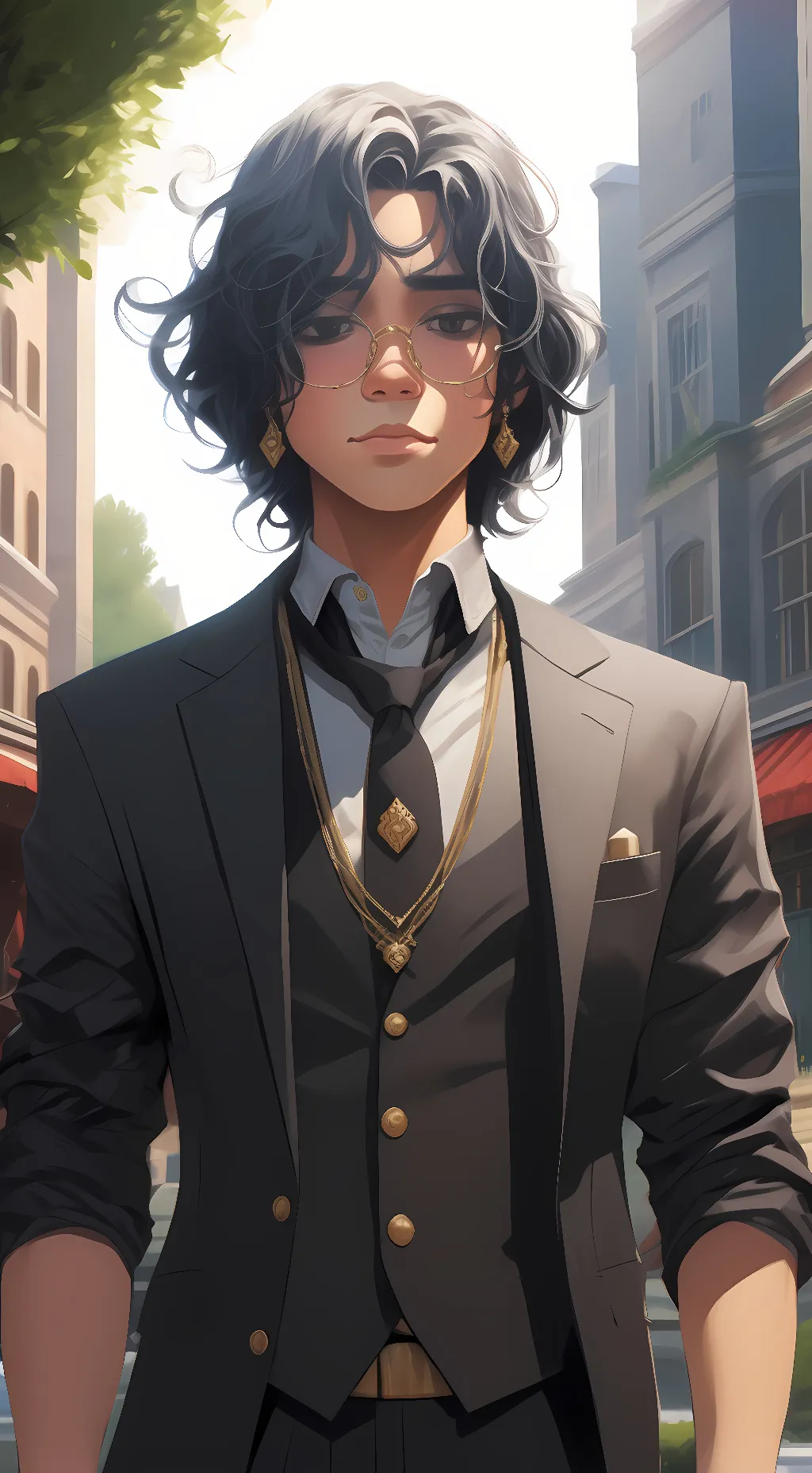 ai character: Zekylnn background