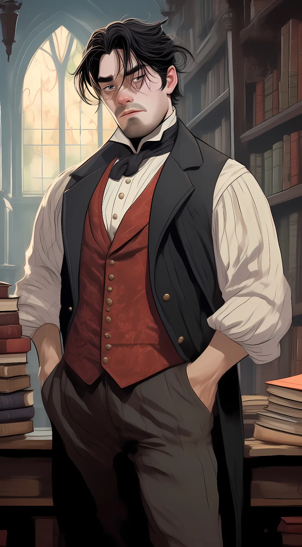 ai character: Miles Montague background