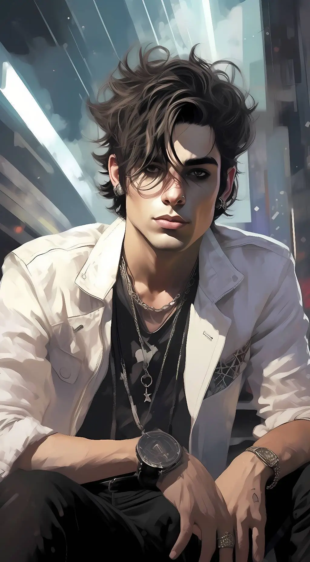 ai character: Roger Barret background