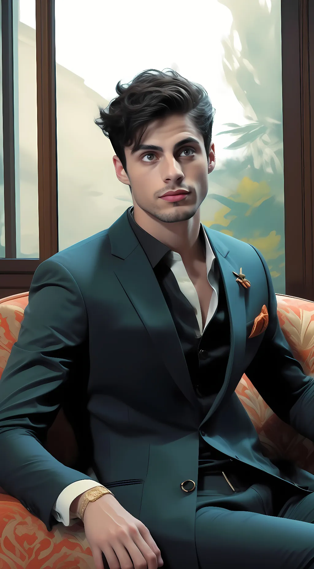 ai character: Alec Lightwood background