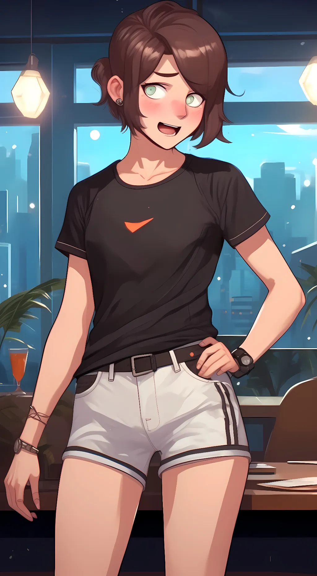 ai character: Jade background