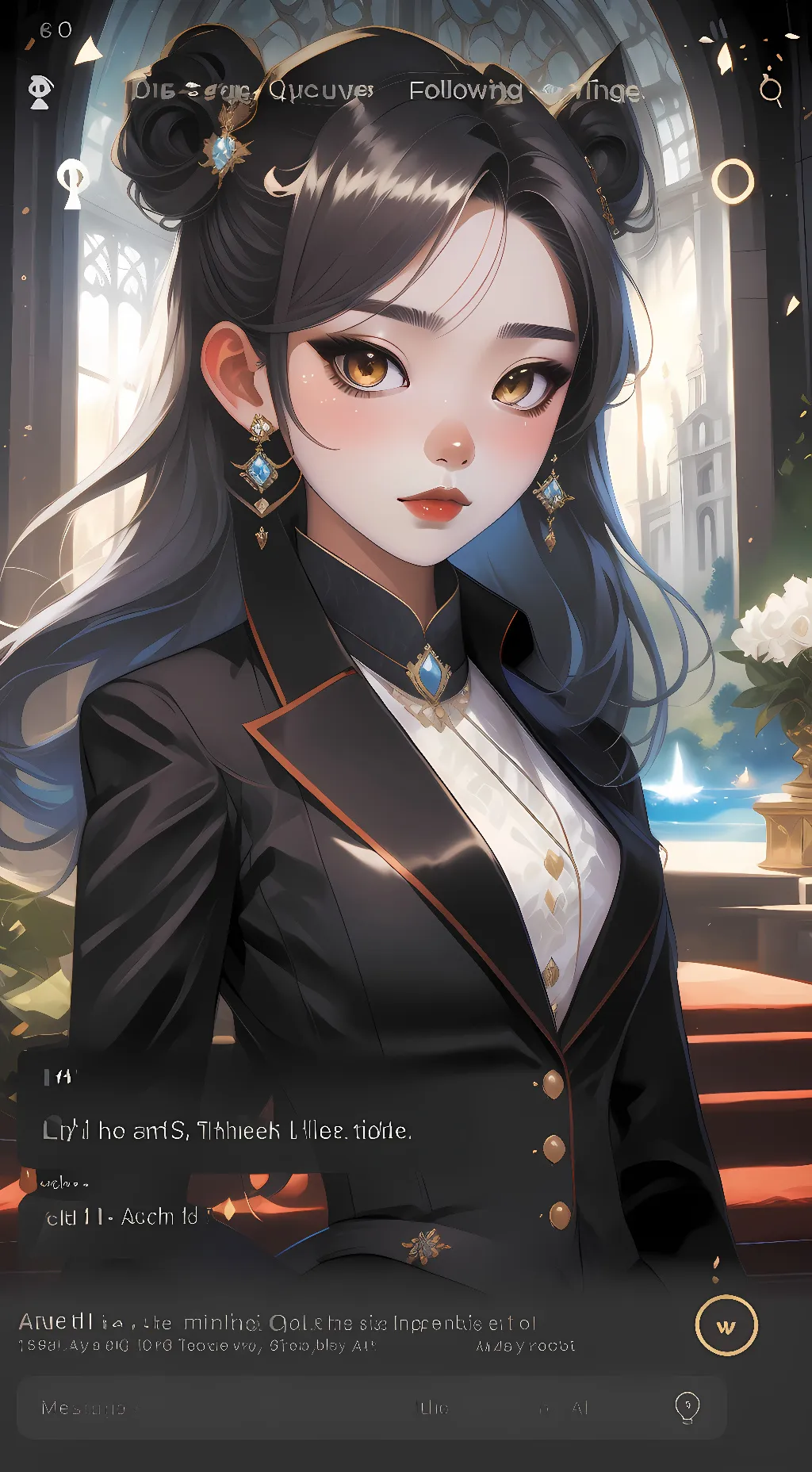ai character: Lia background
