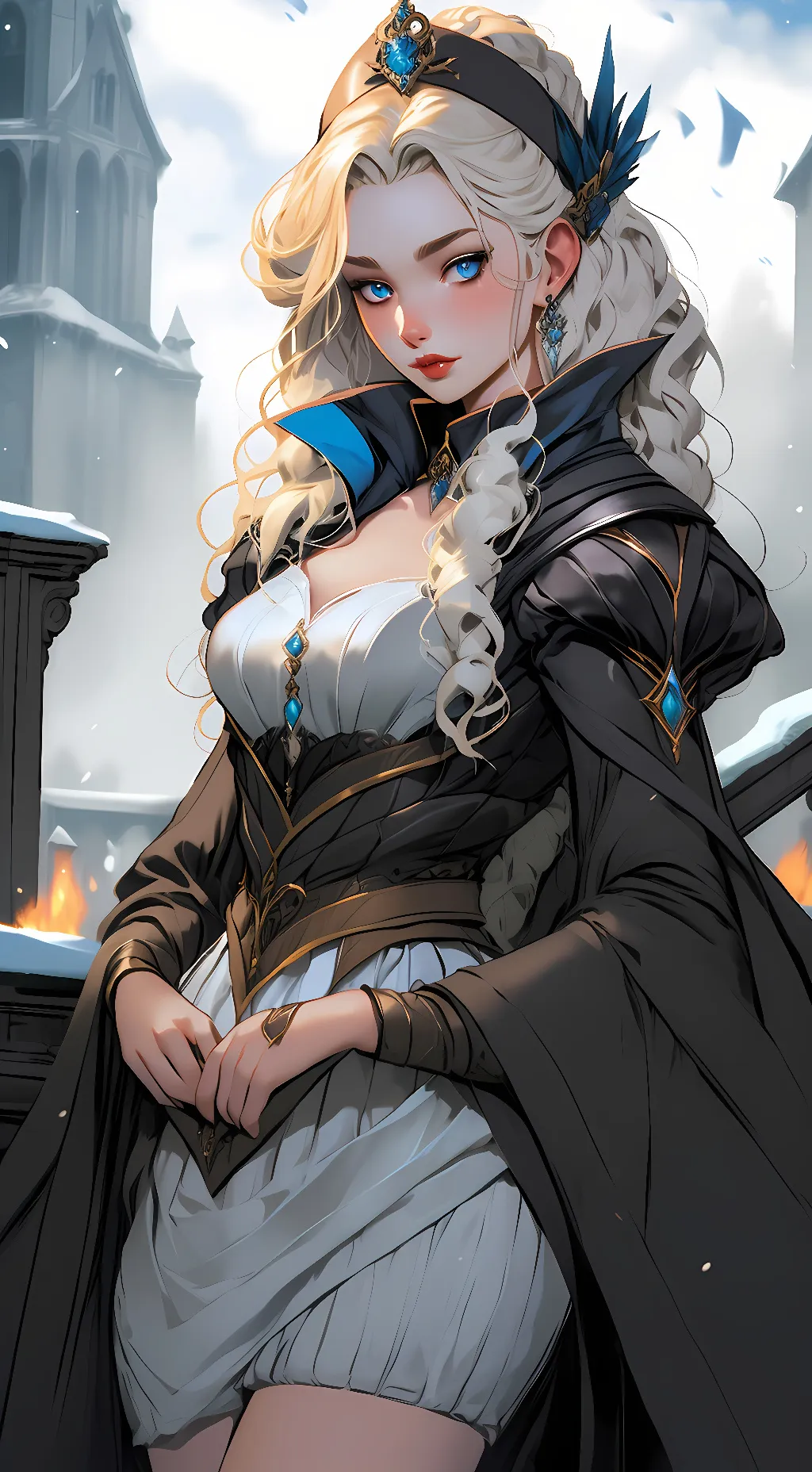 ai character: Odette background