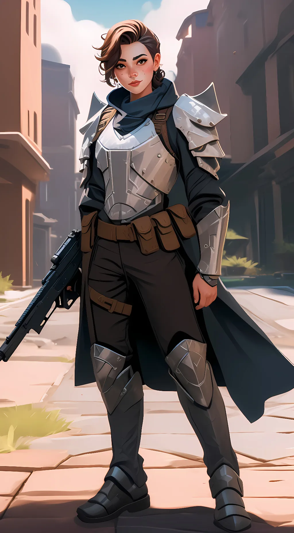 ai character: Paradigm Reality 5 background