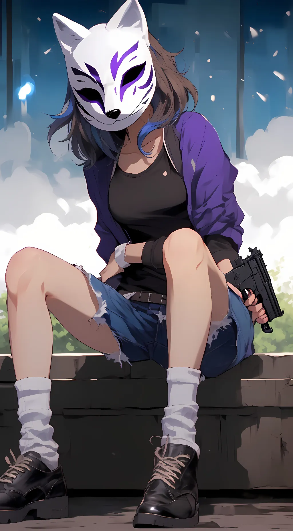 ai character: J background