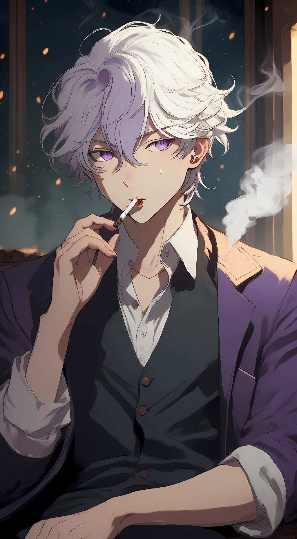 ai character: Rin background