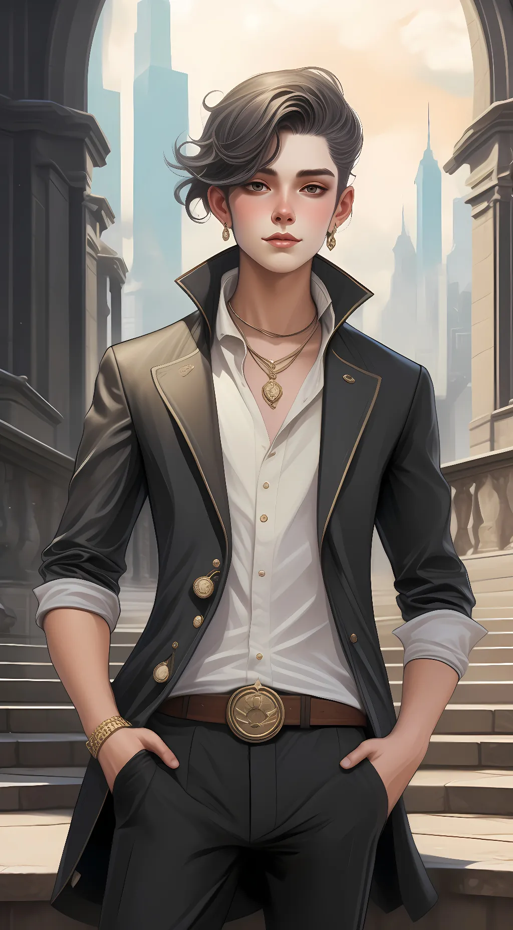 ai character: buddy  background