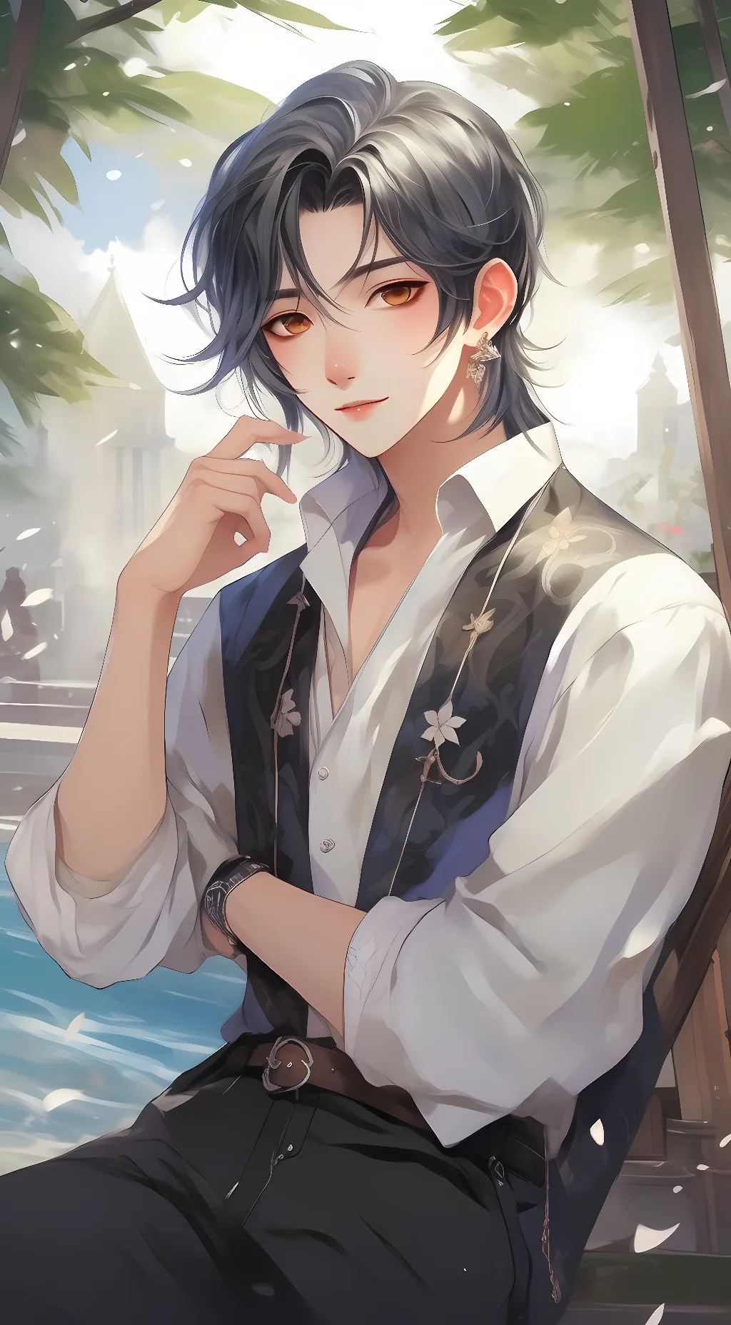 ai character: Lucas McCardy background