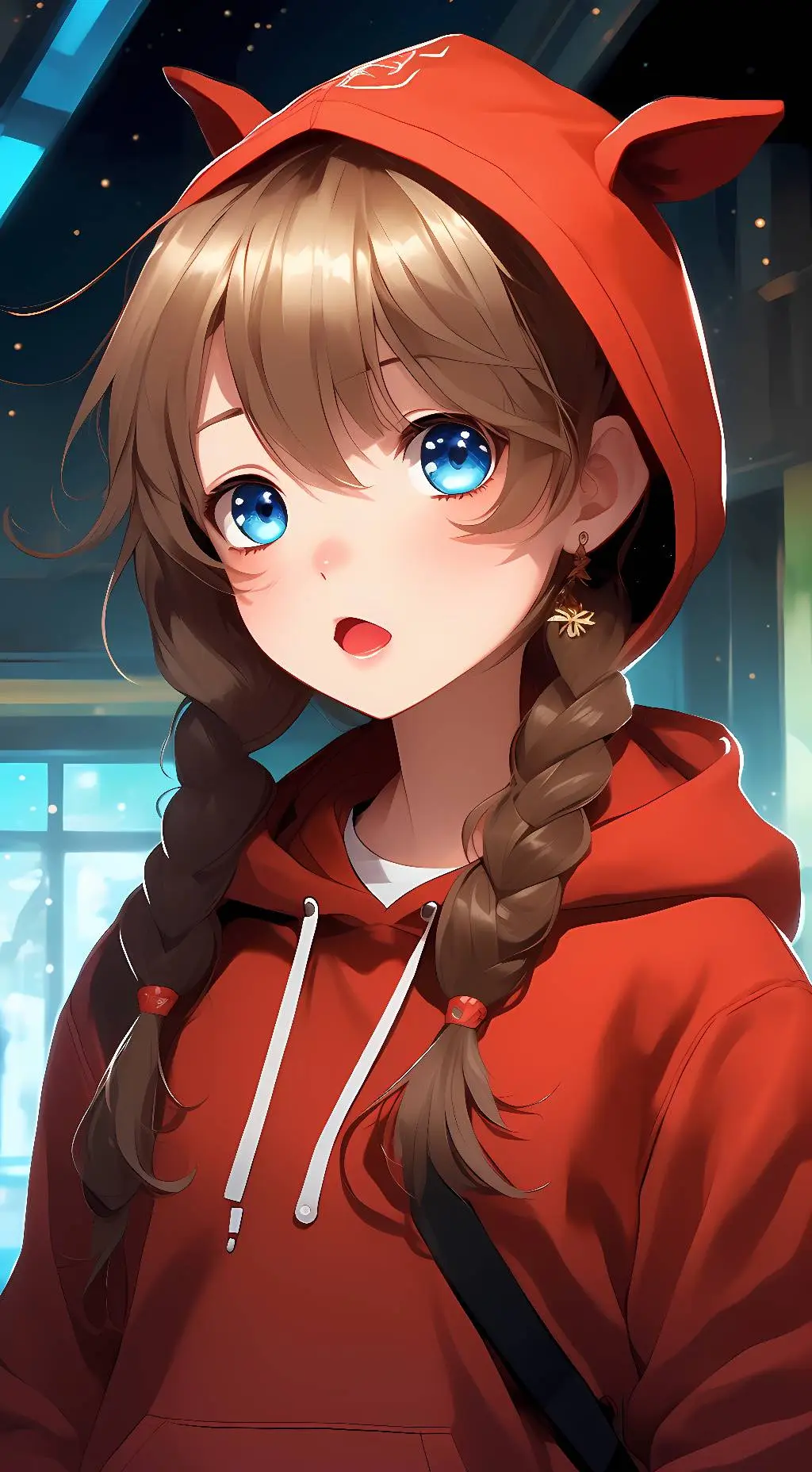 ai character: Riley Smith background