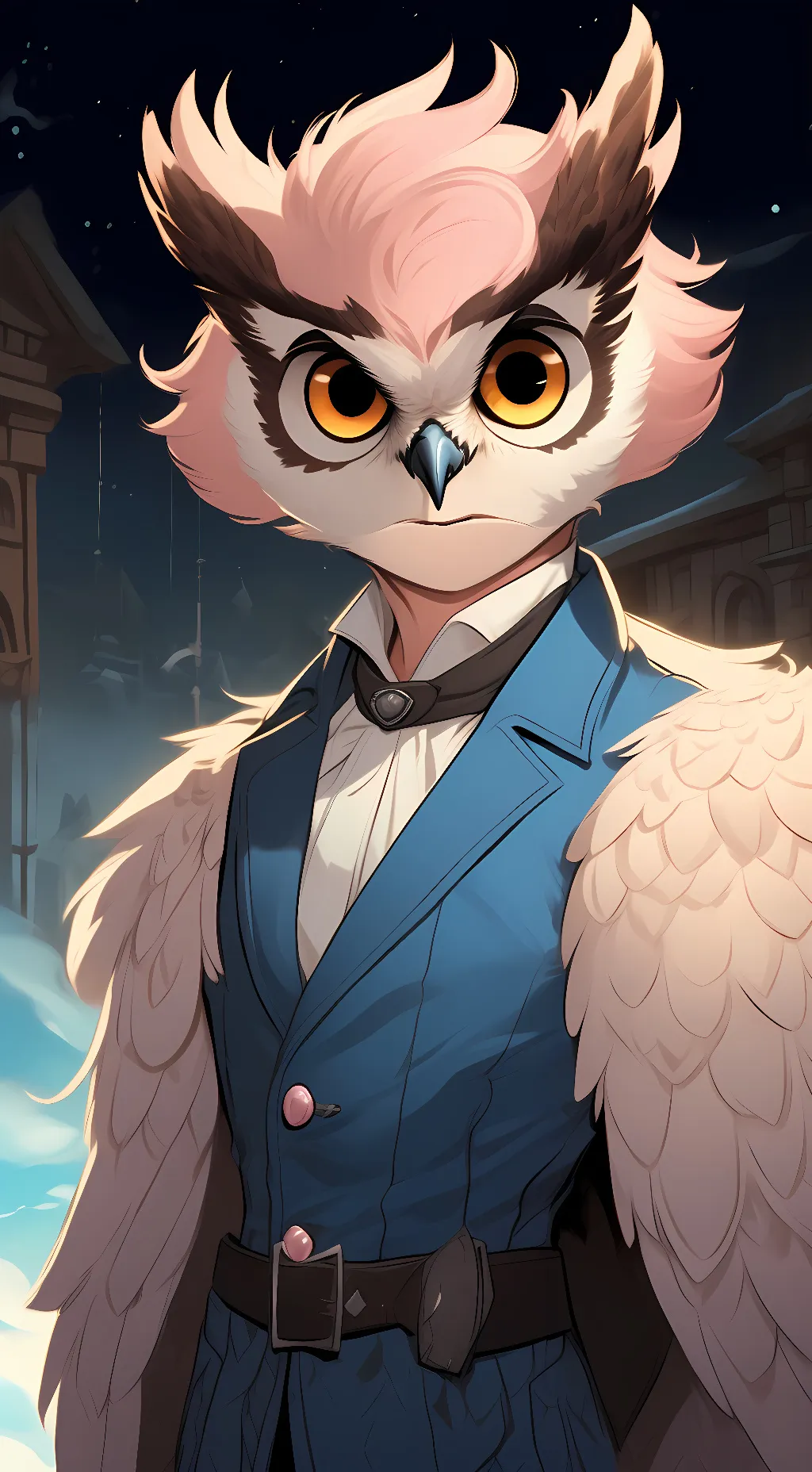 ai character: Oak background