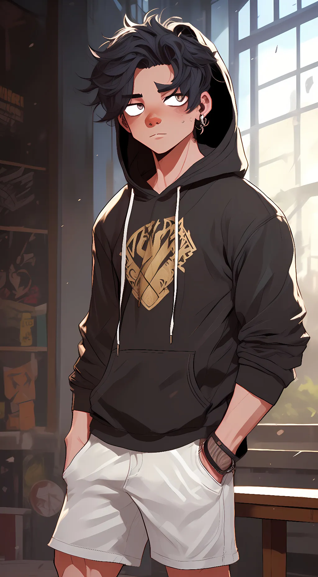 ai character: Sleepy background