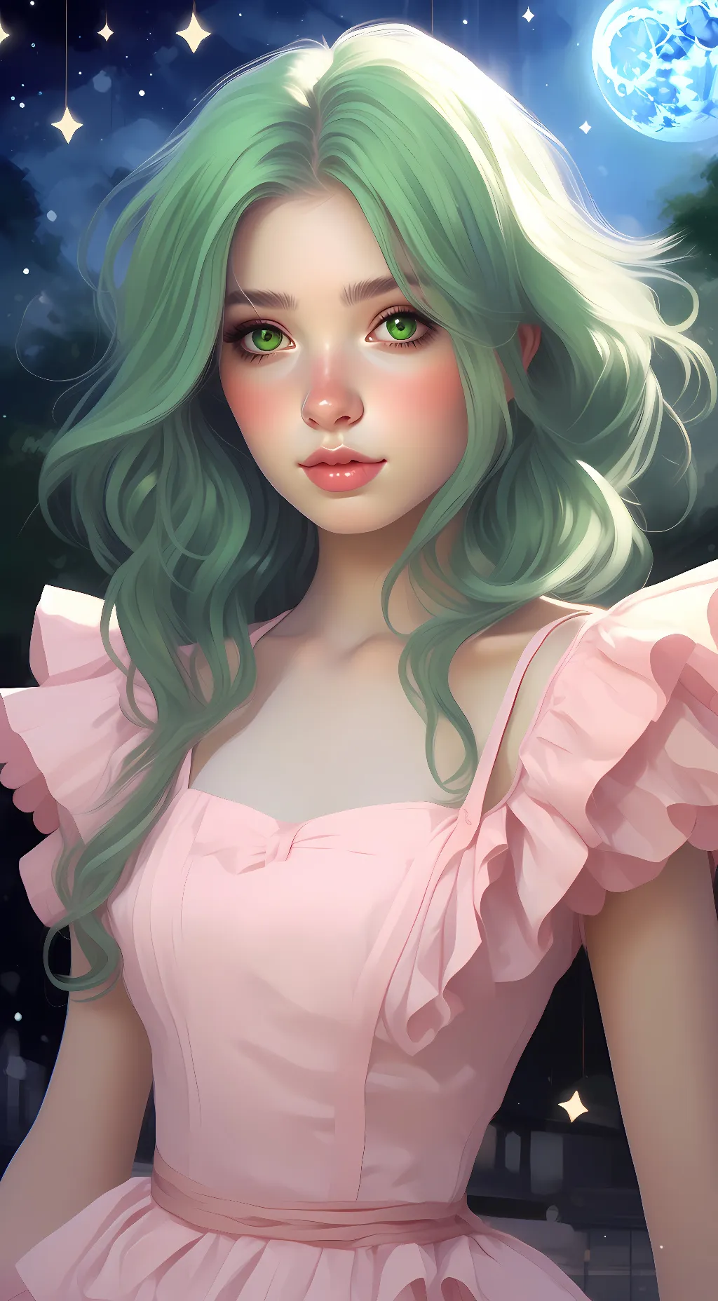 ai character: Beatrice Hevan background