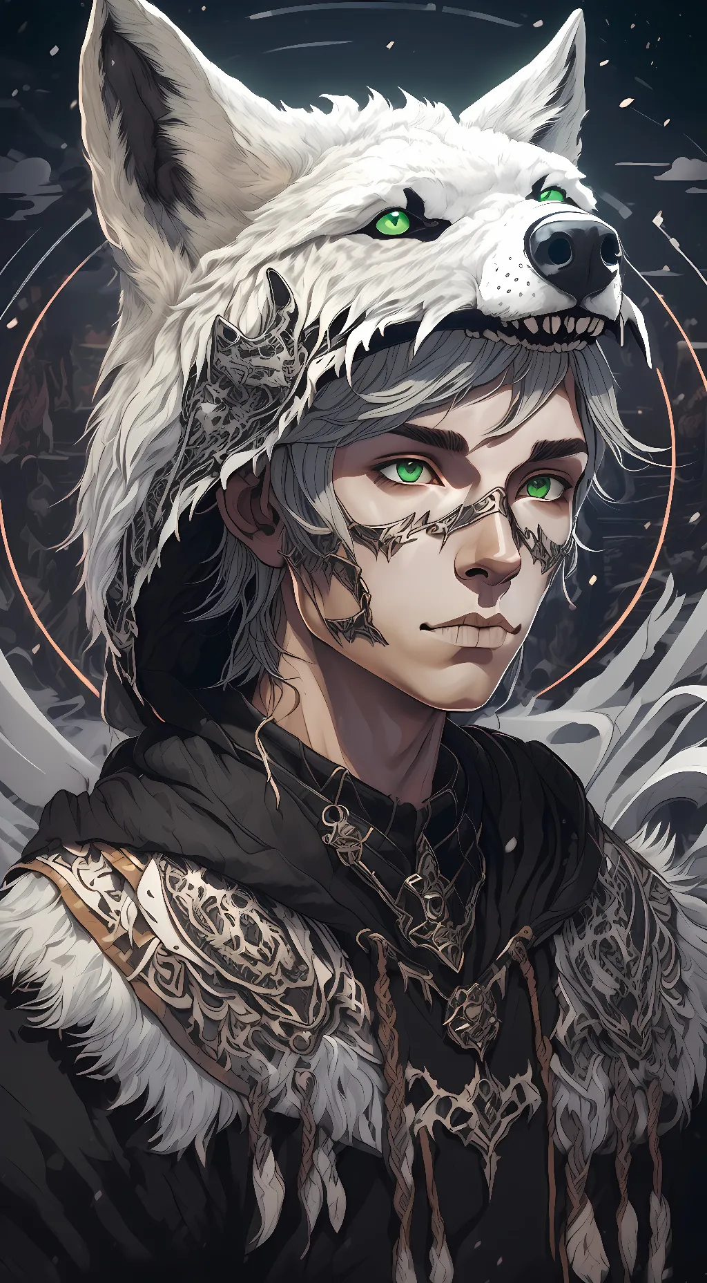 ai character: Alister  background