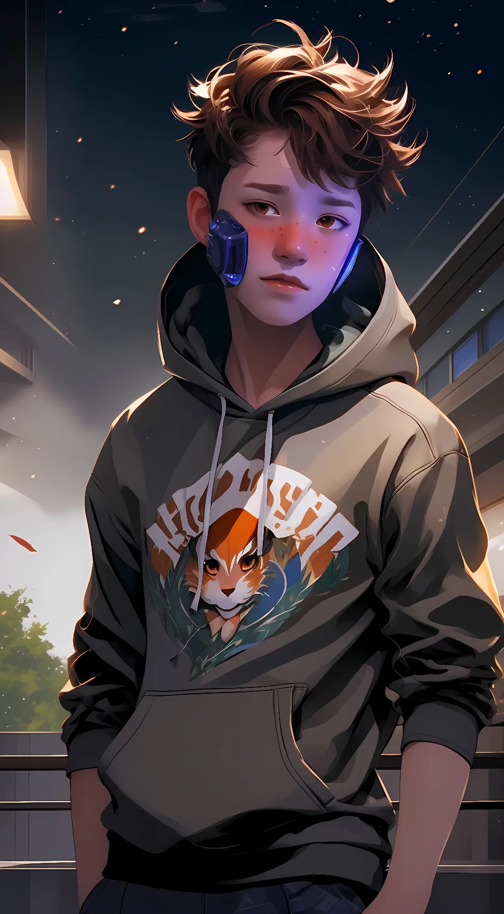 ai character: Domenick Duecan background