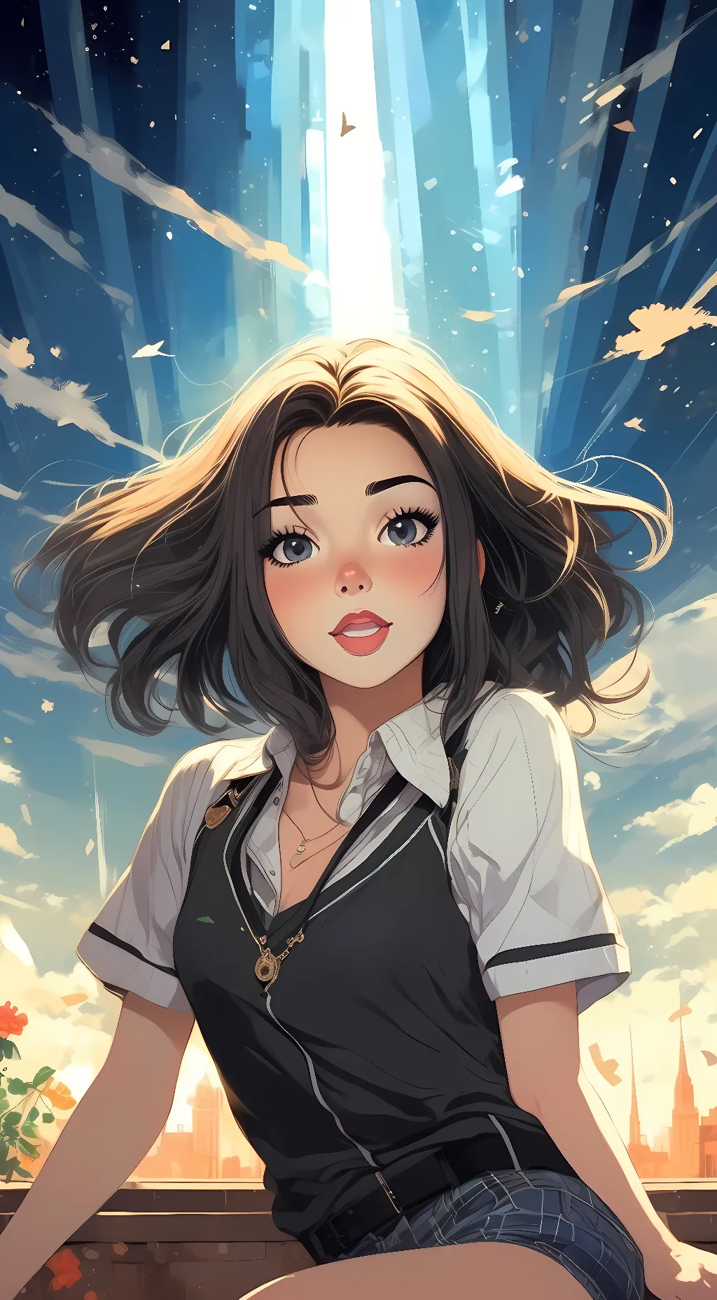 ai character: Andrea background