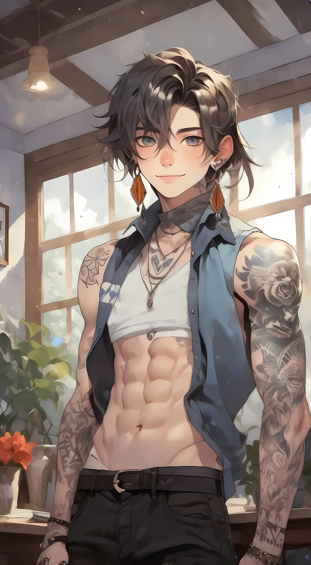 ai character: David Beet background