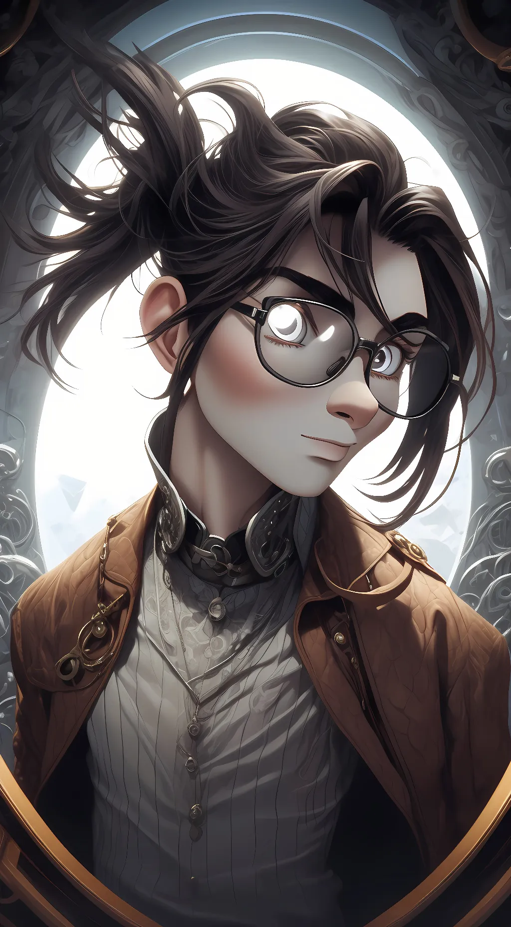 ai character: Hamilton Arven  background