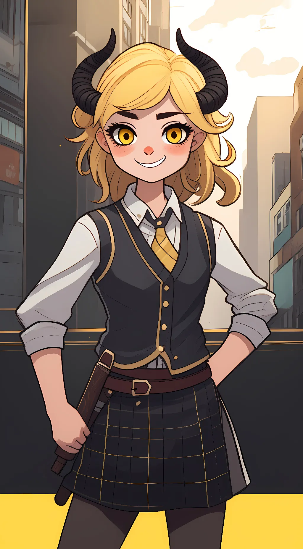 ai character: Cappricorn s/ t background