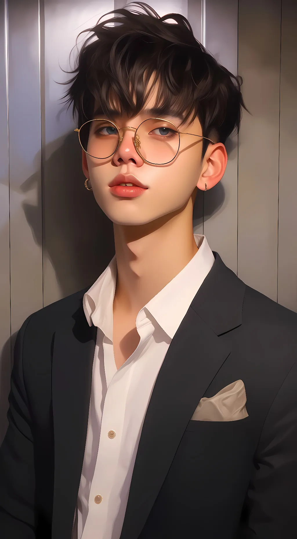 ai character: adam background