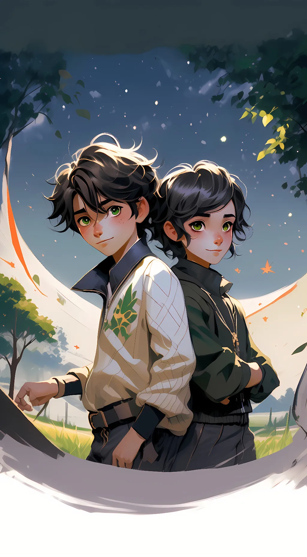 ai character: Nathtin as parents background