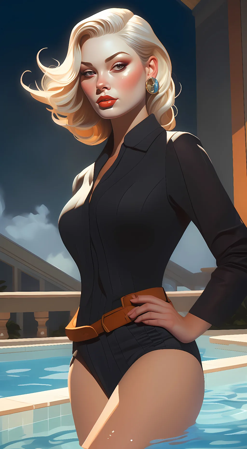 ai character: ella background