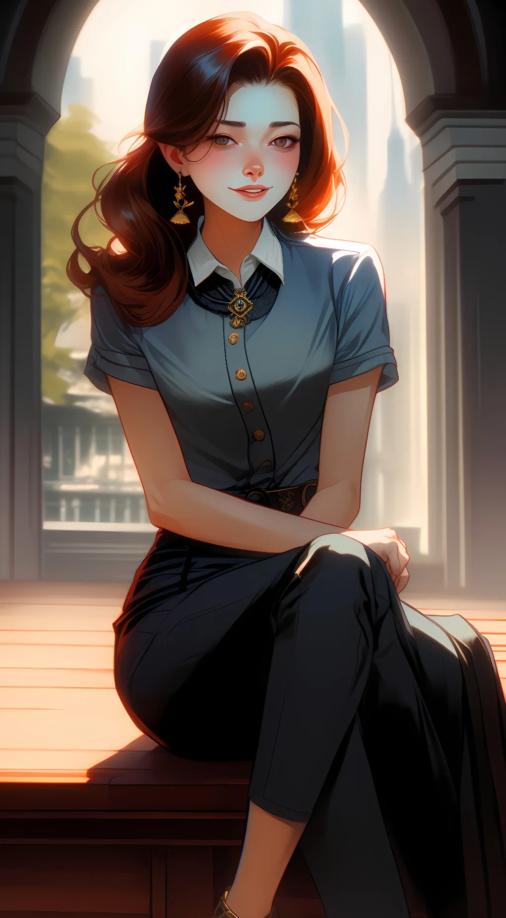 ai character: Amelia background