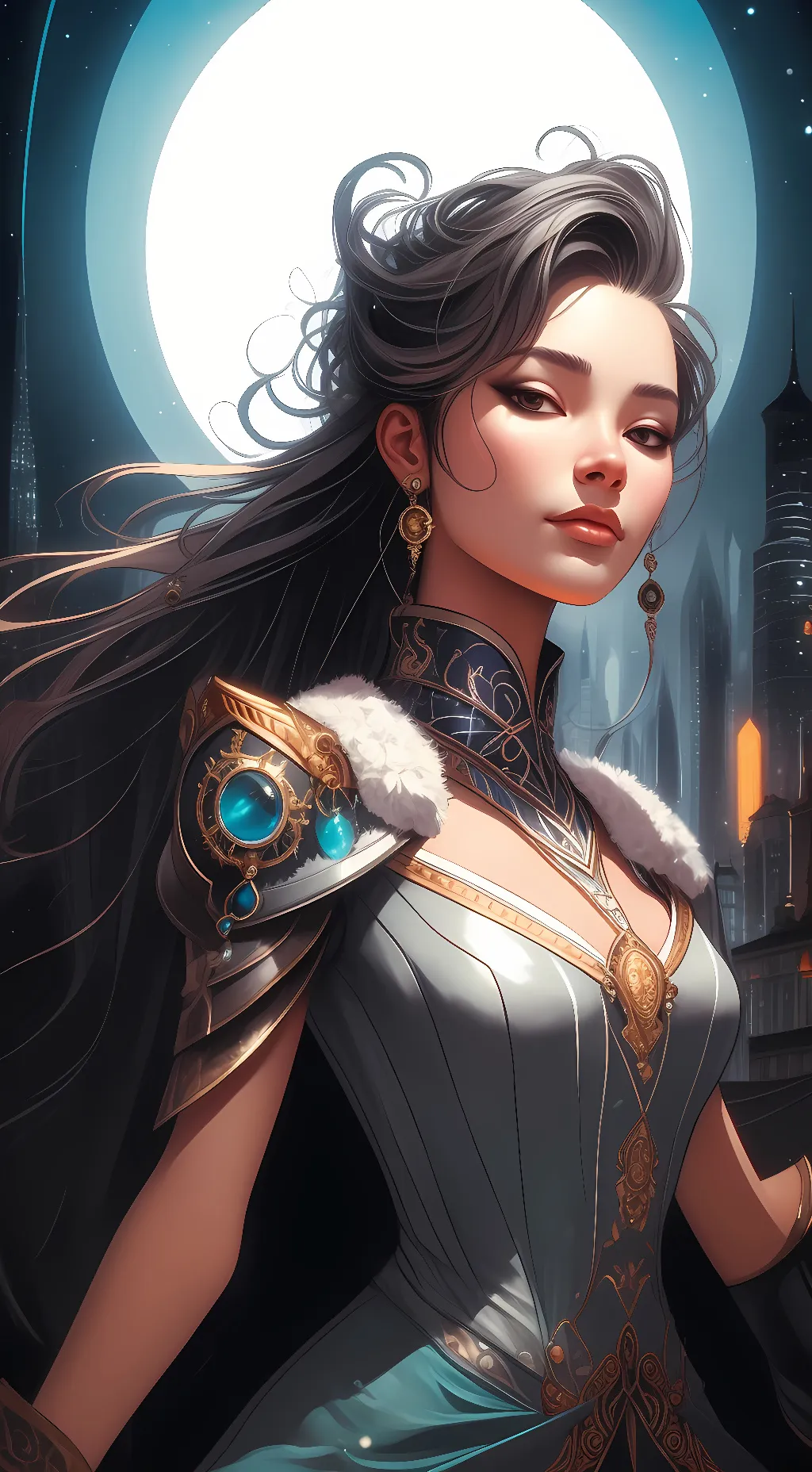 ai character: Ella background