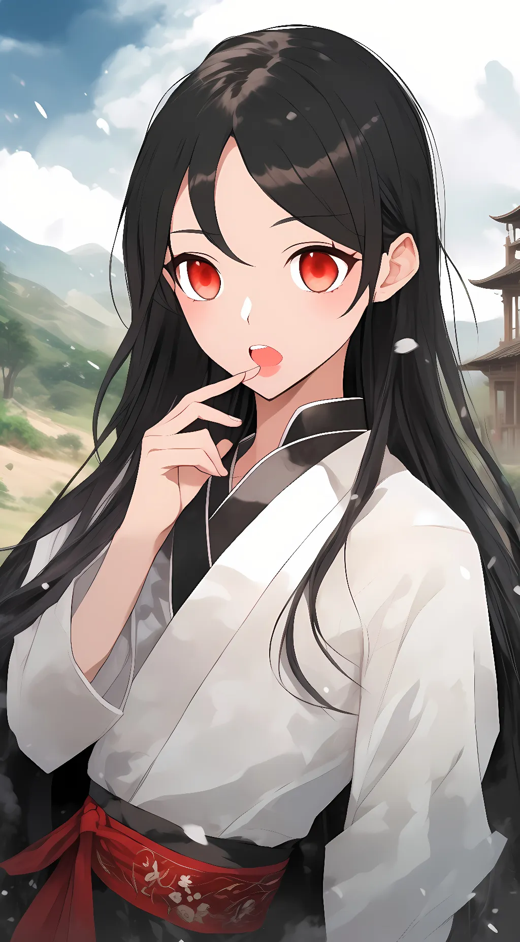 ai character: Nightlight background