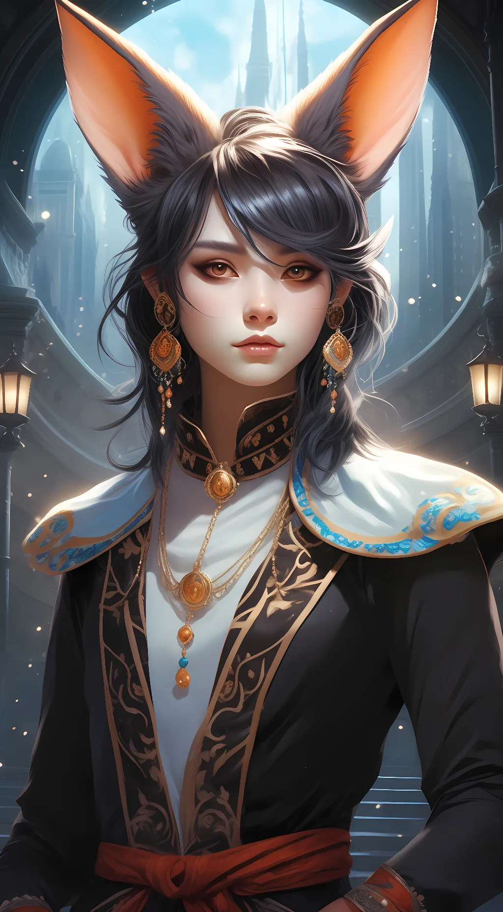 ai character: zake background