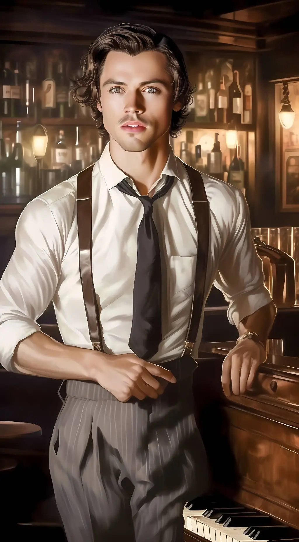 ai character: Harry Vanderbilt background