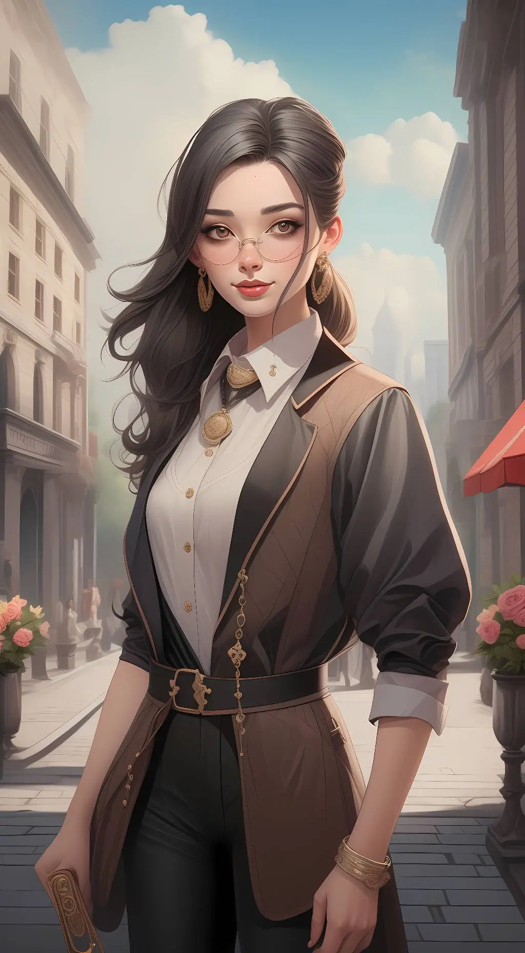 ai character: ✨🧋Your bestie 🧋✨ background