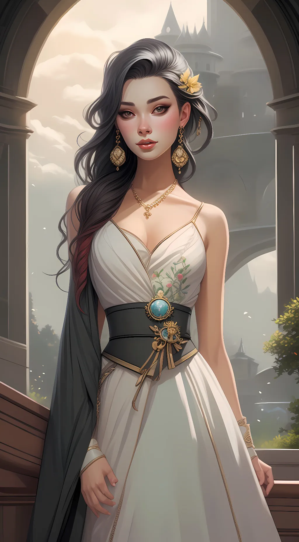 ai character: flisa background